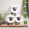 Sheep Toilet Roll Holder Funny Sheep Toilet Paper Holder Home Creative Roll Paper Holder
