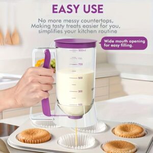BATTER DISPENSER Cake Batter Separator Measuring Cup Dispenser Handheld DIY Baking Tool